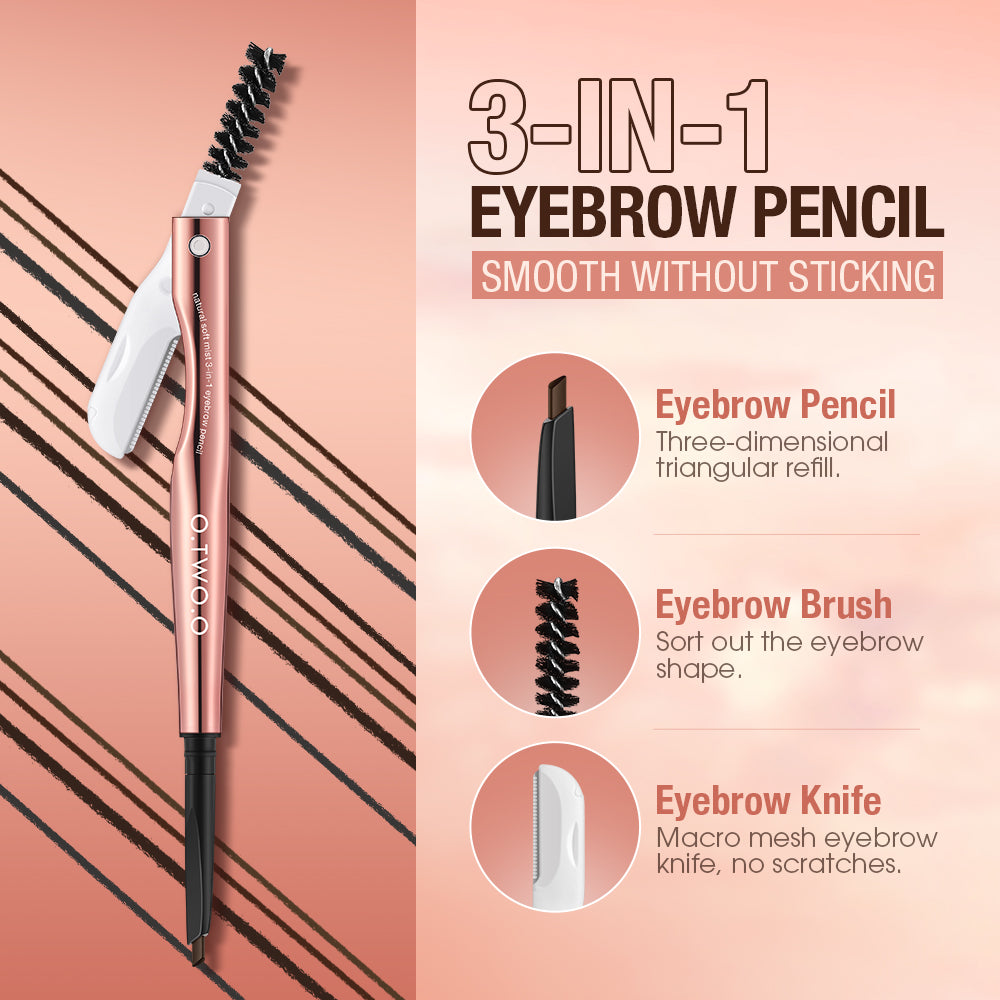 Natural Soft Mist 3-in-1 Eyebrow Pencil