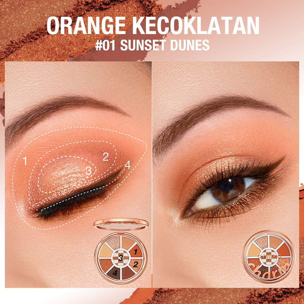 Love Mark 9 Color Eyeshadow Palette