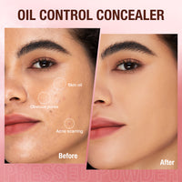 24H Locking Makeup Face Powder Foundation