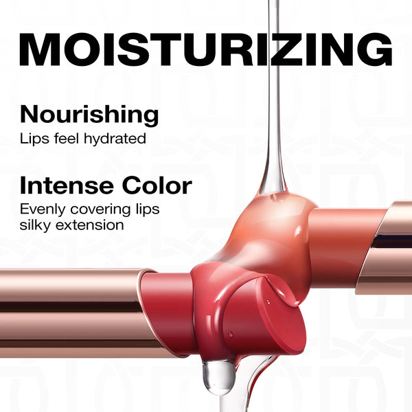 O.TWO.O Haute Hydrating Satin Lipstick Satin Texture Silky Extension Intense Color Silky Extension