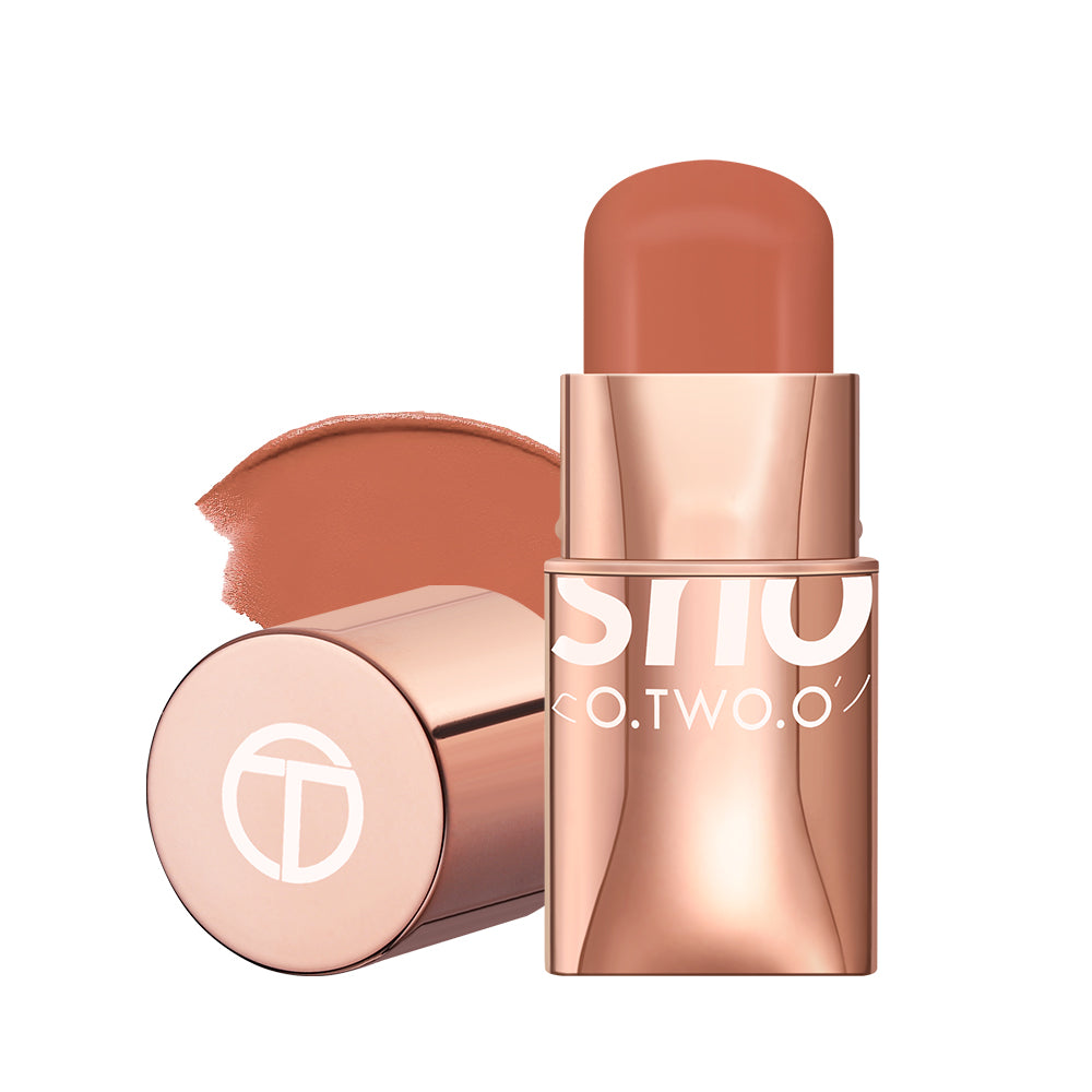 O.TWO.O Blush Stick Cream Blusher 6Colors Blendable Waterproof