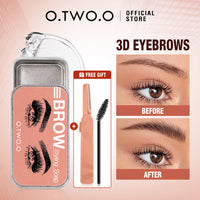 3 buah/set Eyeliner + Maskara + Gel Sabun Alis
