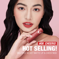 Velvet Matte Liptint Lip & Cheek Mud