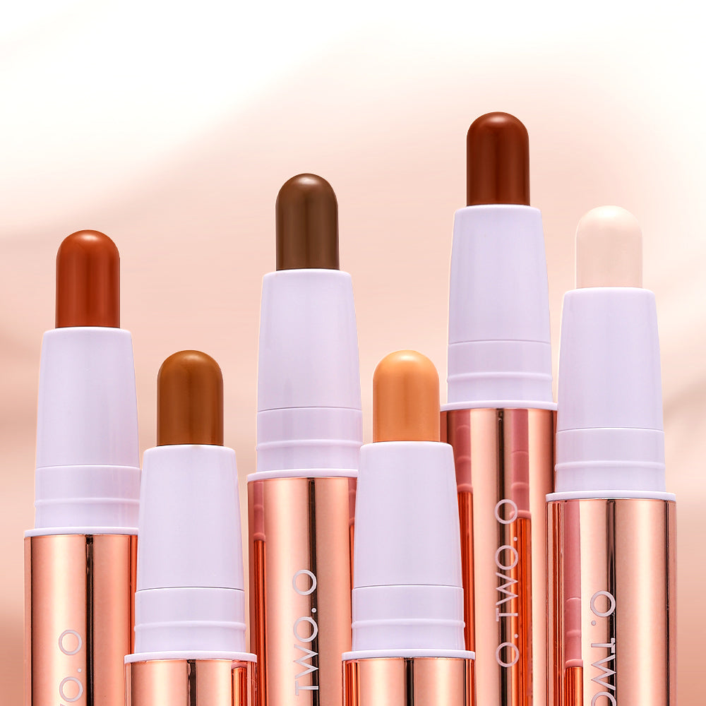 Highlight Contour Stick With Sponge Puff