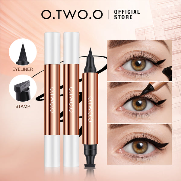 2 In 1 Eyeliner Black +Eyelash Curler