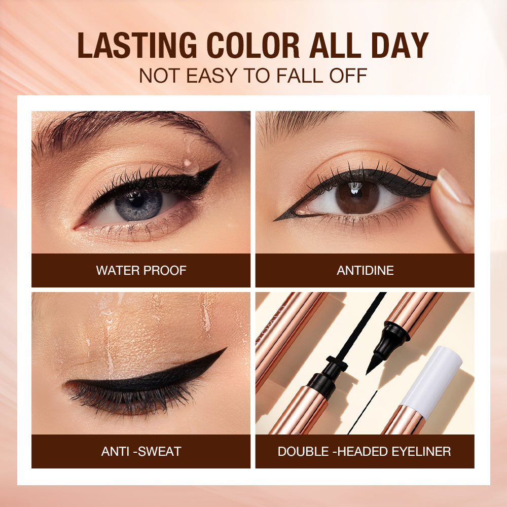 Eyeliner Stempel 2 In 1 Tahan Air