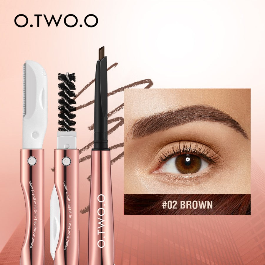 Natural Soft Mist 3-in-1 Eyebrow Pencil