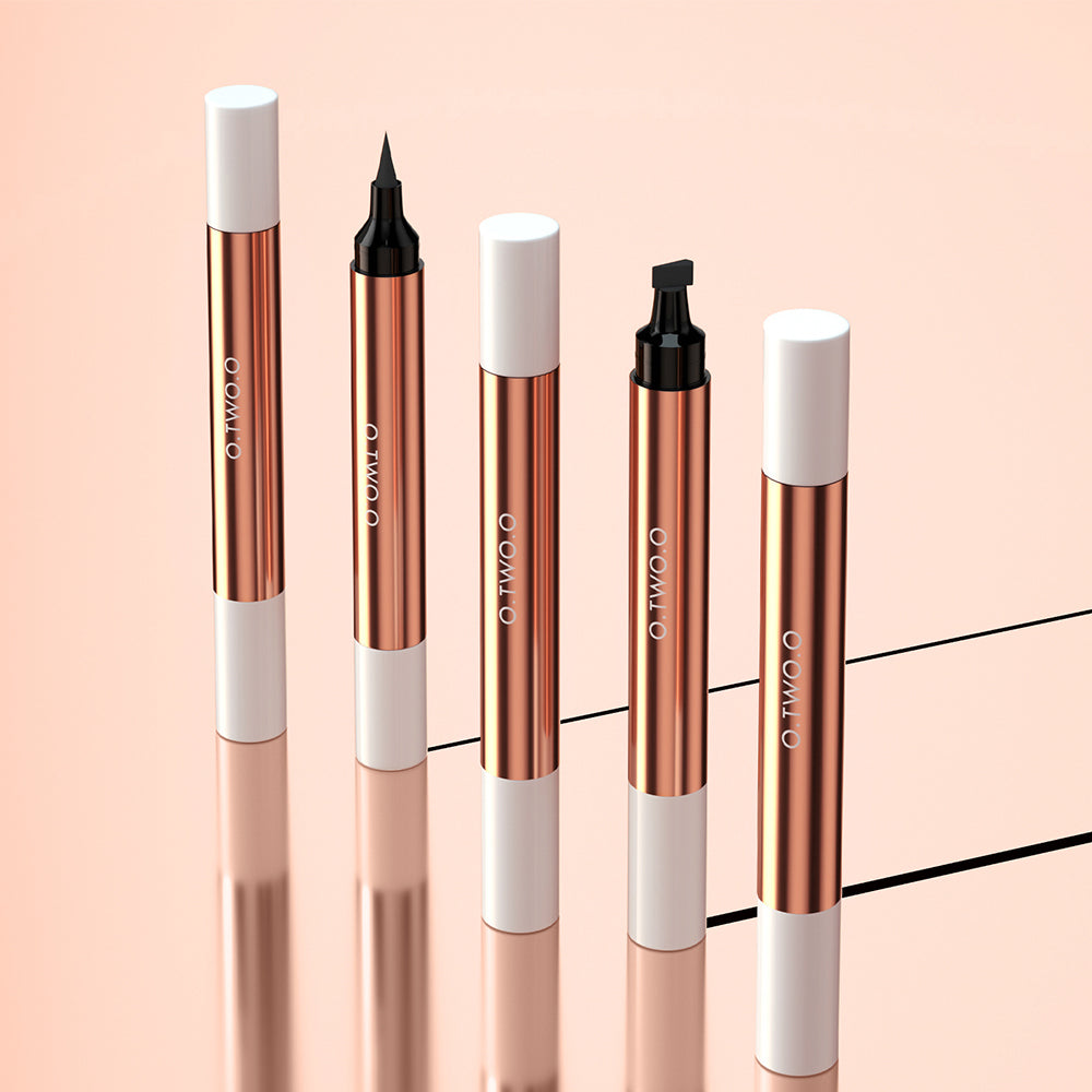 2 In 1 Eyeliner Black +Eyelash Curler