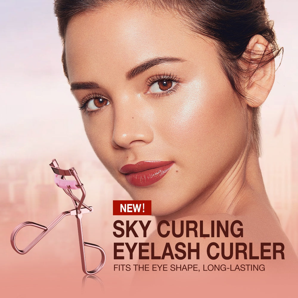 Pink Comb Eyelash Curler