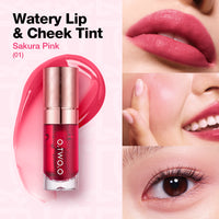 Haute Watery Liquid Lip & Cheek Tint Watery Texture Durable Dyeing Moisturizing