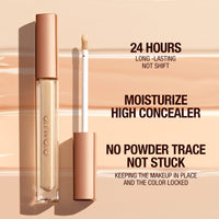 O.TWO.O Bedak Padat & Concealer Set 2PCS Full Coverage Waterproof Oil Control Long Lasting Matte Finish