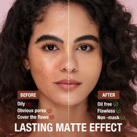 O.TWO.O Bedak Padat & Concealer Set 2PCS Full Coverage Waterproof Oil Control Long Lasting Matte Finish
