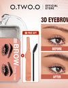3pcs/set Eyeliner+ Mascara + Eyebrow Soap Gel