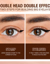2 In 1 Eyeliner Black +Eyelash Curler