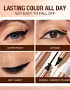 2 In 1 Eyeliner Black +Eyelash Curler